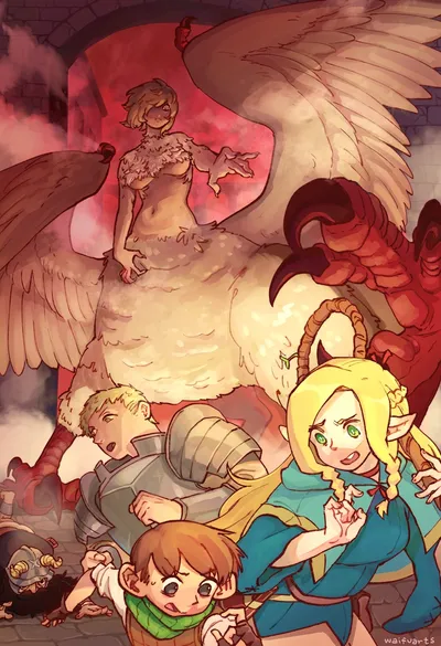 dungeon meshi BIIIIIG print 1